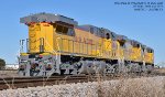 Union Pacific AC4400CWM units 5684, 5656 and 5675